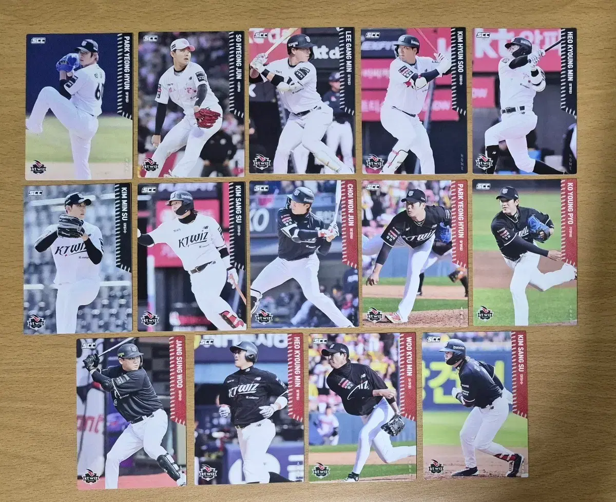 2026 SCC KBO 오피셜 KT 박영현, 고영표, 최원준 등 14장랏