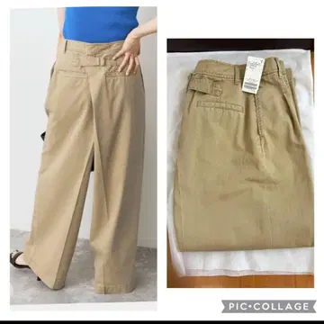 이번 시즌 새상품 스픽 앤 스팬 백 아지메 치노 38 사이즈