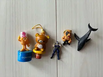 리락쿠마 스트랩 포함 피규어 세트