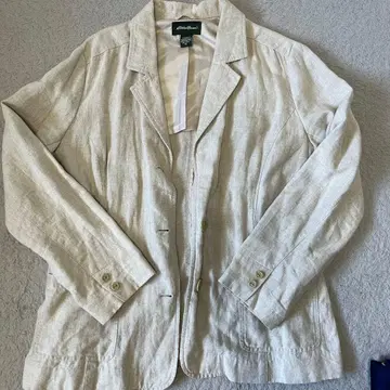 [ 새상품급 ] Eddie Bauer 테일러드 자켓 XL 린넨 100%