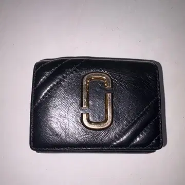 MARC JACOBS 블랙 3단 폴더형 지갑