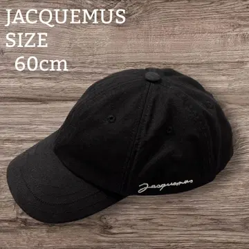 JACQUEMUS 야구 모자 자수 60cm 자크 뮈스