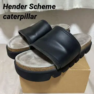 [새상품급] Hender Scheme caterpillar 가죽 샌들