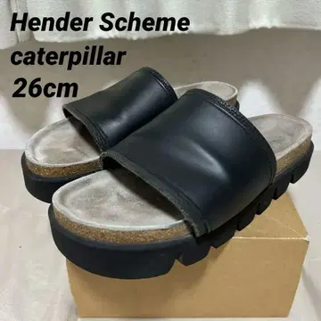[새상품급] Hender Scheme caterpillar 가죽 샌들