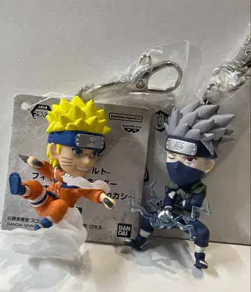 NARUTO 나루토 피규어 키링 우즈마키 나루토 하타케 카카시 2개