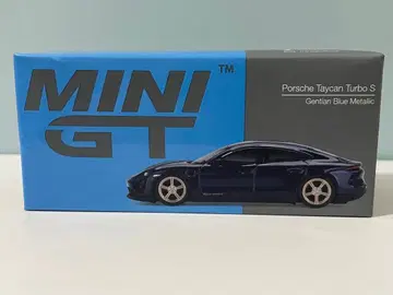 1/64 minigt 포르쉐 타이칸 타입S 블루메탈릭 미니GT