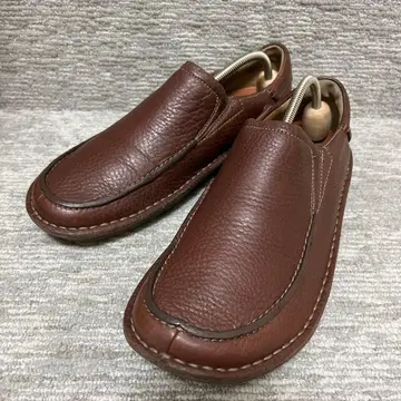 클락스 언스트럭처드 가죽 슬립온 Clarks 7 1/2G