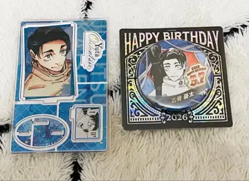 새상품 [ 주술회전 ] 2026 생일 명장면 디오라마 캔뱃지 옷코츠 유타