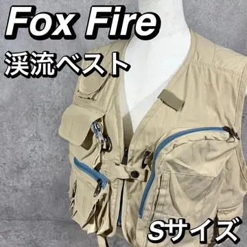 새상품급 일본제 Fox Fire 계류 낚시용 조끼 7-V09