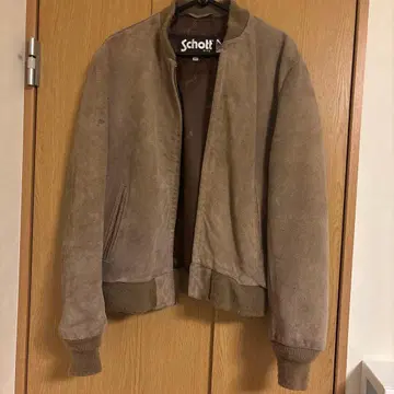 Schott 80s 스웨이드 봄버 자켓 USA제