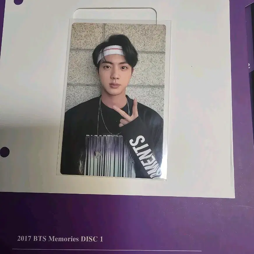 BTS memories2017 Blu-ray JIN ジン トレカ オマケ付