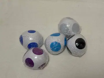 오늘 구매 미개봉 캡슐 그대로 요시 메지루시 참 가챠 5개 세트