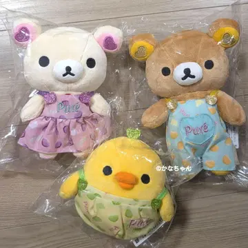 리락쿠마 x 퓨레 구미 모으는 봉제 인형 로프트 한정판