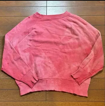 60s 래글런 맨투맨 겨드랑이 가제트 4본침 선페이드