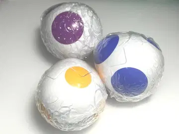 요시 메지루시 액세서리 파랑 보라색 오렌지 3종 세트