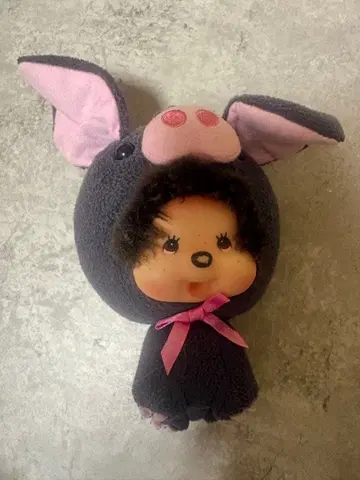 몽치치 봉제 인형 키링 돼지 인형옷