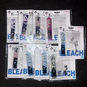 BLEACH 제일복권 E상 트윈 아크릴 참 9종 세트