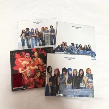 HANA CD Bluejeans 1st Album 3 형태 묶음 판매