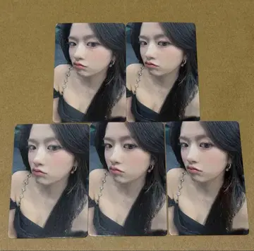 유진 트레이딩 카드 5장 8/16 오사카 회장 ALIVE IVE
