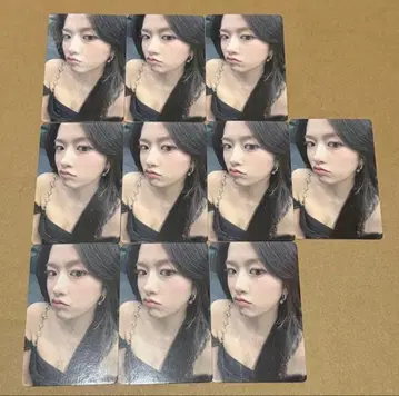 유진 트레이딩 카드 10장 8/16 오사카 회장 ALIVE IVE