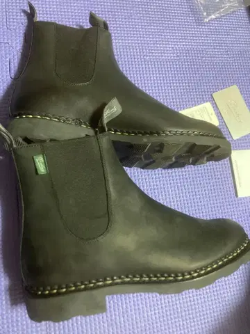 새상품 PARABOOT MANEGE 마네지 사이즈 7 사이드 고어 부츠