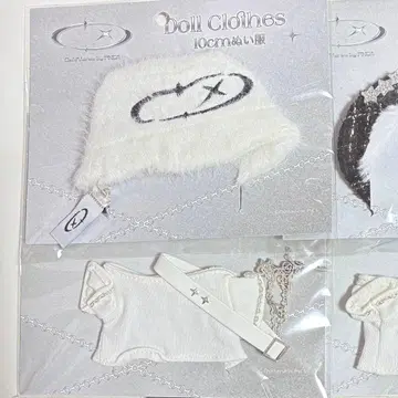 oshiverse 버킷햇 상의 2세트 10cm 인형 옷