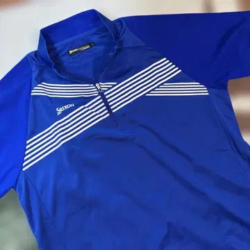 스릭슨 Srixon 반팔 골프 셔츠 파랑 사이즈 3L