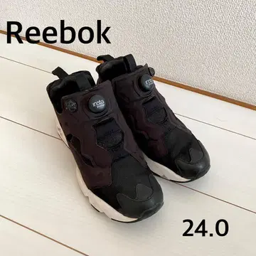리복 펌프 퓨리 블랙 검정 24cm V65750
