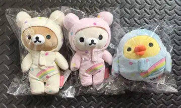 리락쿠마 봉제 인형 3개 세트