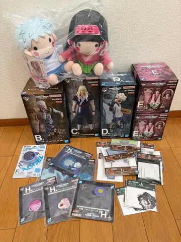 HUNTER x HUNTER 제일복권 키르아 아르카 조르딕가 세트