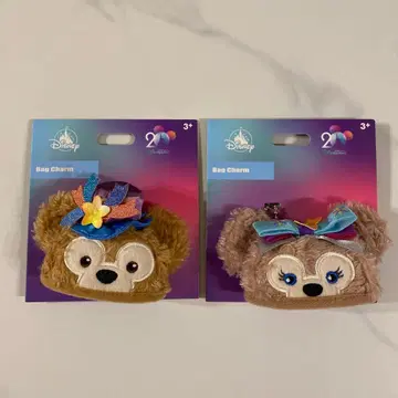 [ 홍콩 디즈니 ] 20주년 Bag Charm 더피 셰리 메이