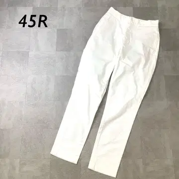 45R 섀도우 패턴 코튼 팬츠