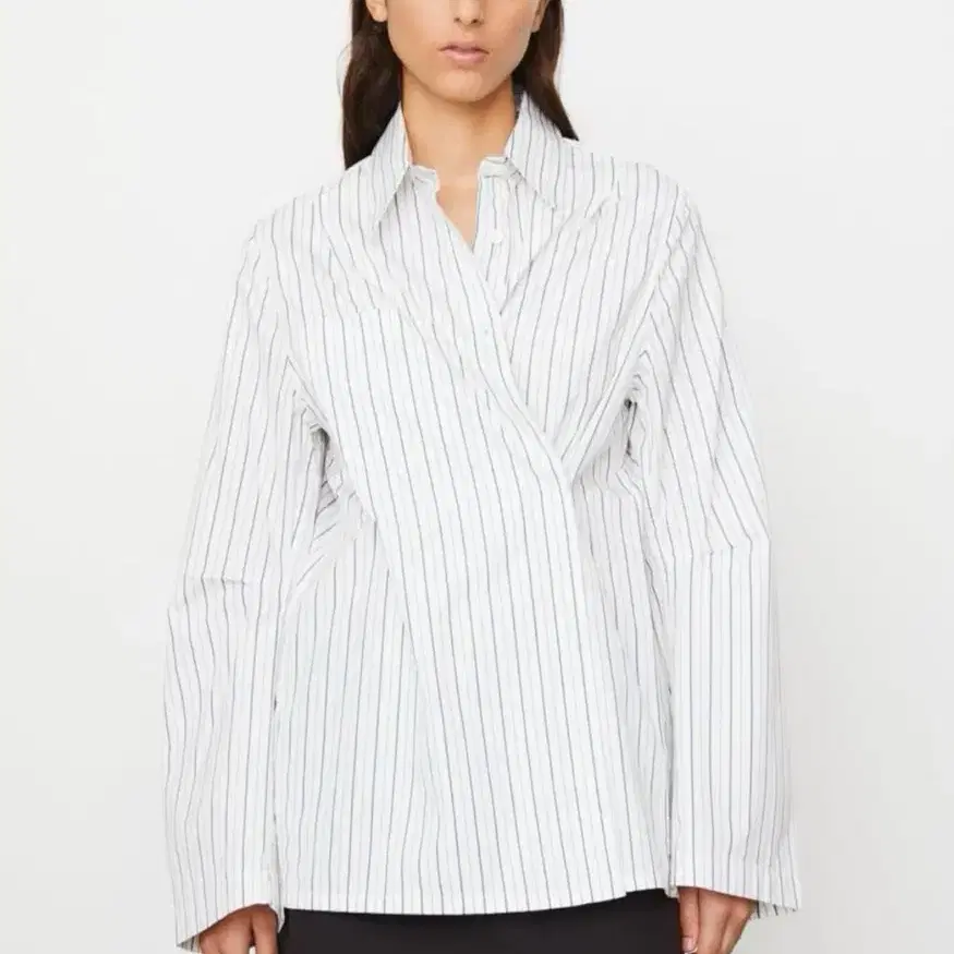 W) Our Legacy Darling Shirt Champagne Cotton Silk Size 36
