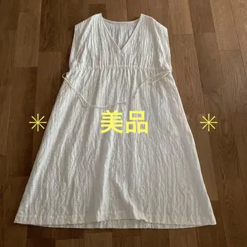 qiri 키리 컷워크 레이스 자카드 오버 원피스