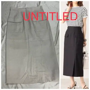 가격 인하 3999엔, 새상품급 UNTITLED 언타이틀 스커트