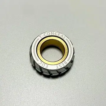 회전 피젯 링 EDC 피젯 토이 실버