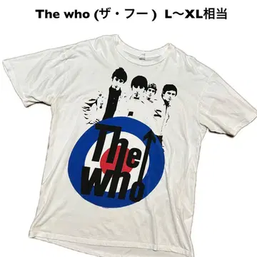 L~XL 사이즈! the who (더 후) 타겟 마크 T 밴딩 티셔츠