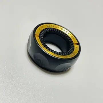 회전 피젯 링 피젯 토이 알루미늄 합금 RINGTOY 3.0 블랙