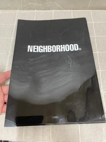 절품 neighborhood 네이버후드 클리어 파일 29장