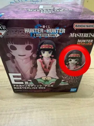 헌터헌터 제일복권 E상 나니카 하위상 포함!