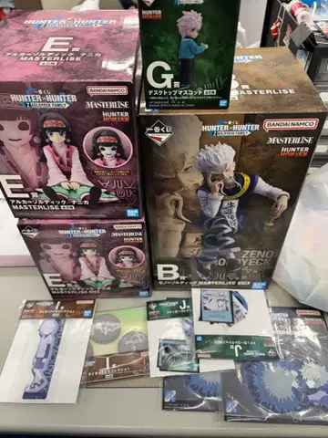 제일복권 HUNTER x HUNTER 조르딕가 피규어 세트