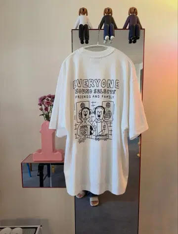 everyone j.30000 ESS 티셔츠 WHITE XL