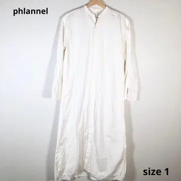 상태 좋음 phlannel 플란넬 롱 원피스 코튼 100% 1