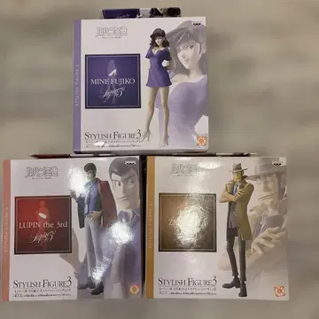 루팡 3세 STYLISH FIGURE 3종 세트