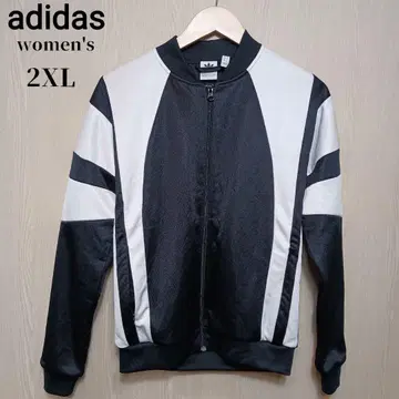 아디다스 오리지널 여성용 트랙 자켓 2XL 블랙