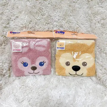 도쿄디즈니씨 더피 셰리메이 미니 타월 2개 세트