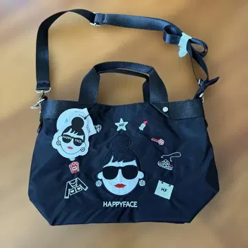 HAPPY FACE EMMA 토트백 2way 숄더백