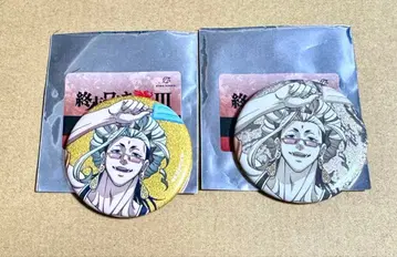 종말의 발키리 III 글리터 캔뱃지 샤카 2점 세트