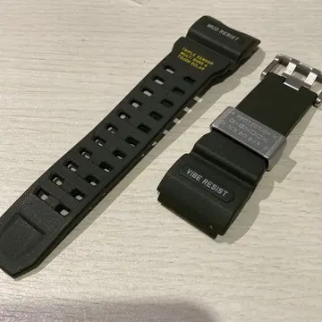새상품급 카시오 G-SHOCK 교체용 벨트 카키 레어 약 25mm