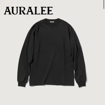LUSTER PLATING L/S 티 블랙 0 사이즈